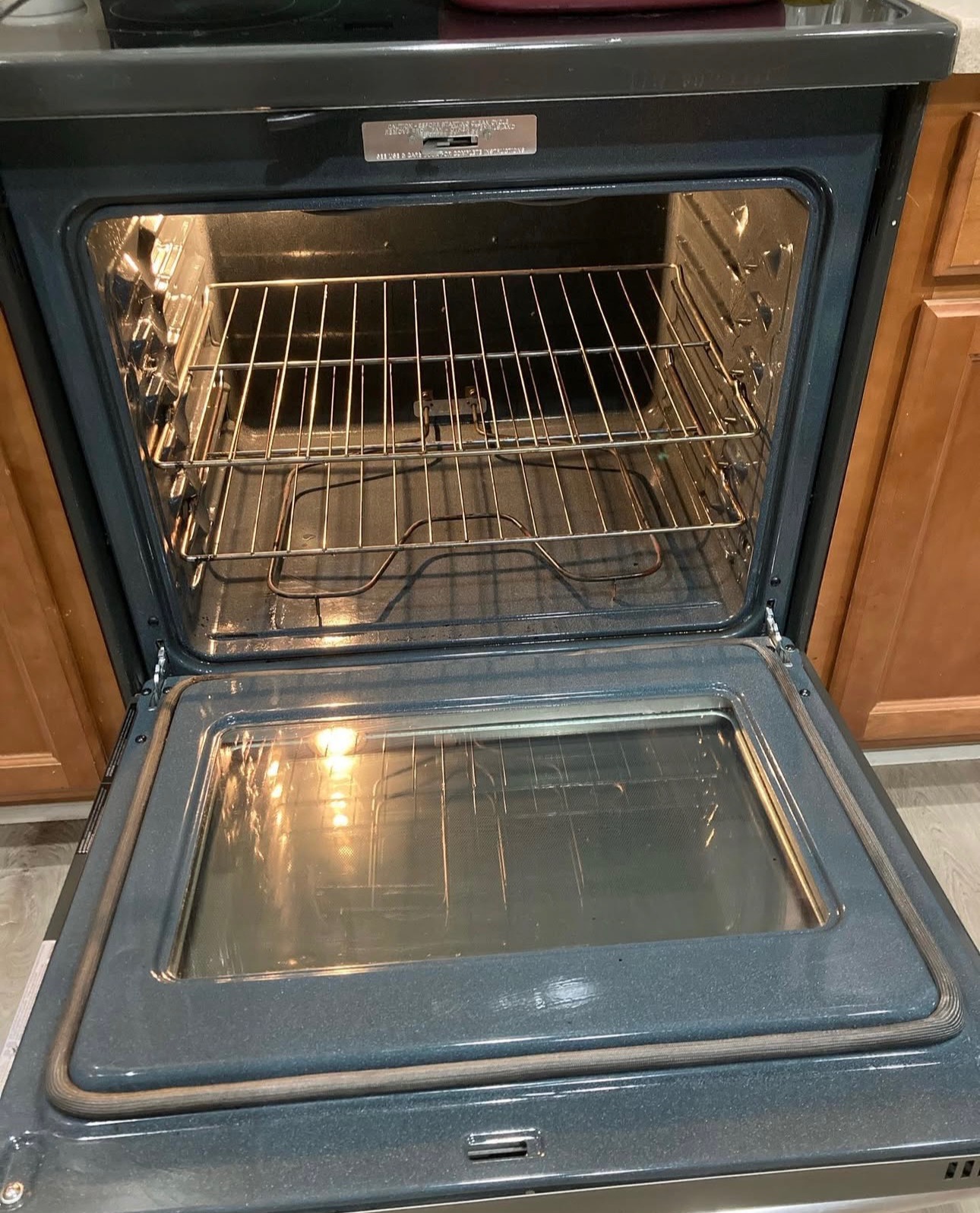 After cleaning example