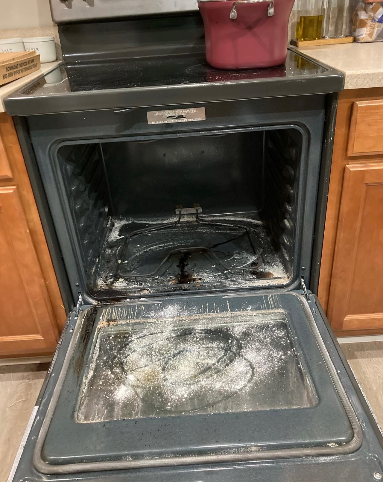 Before cleaning example